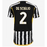 Juventus Mattia De Sciglio #2 Domaci Dres za Ženska 2023-24 Kratak Rukav